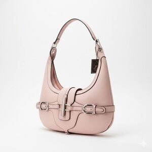 👛Blush Pink Buckle Shoulder Bag~NWT